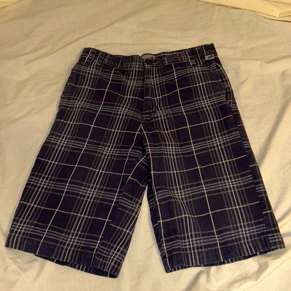 VANS CHINO STYLE PLAID SHORTS